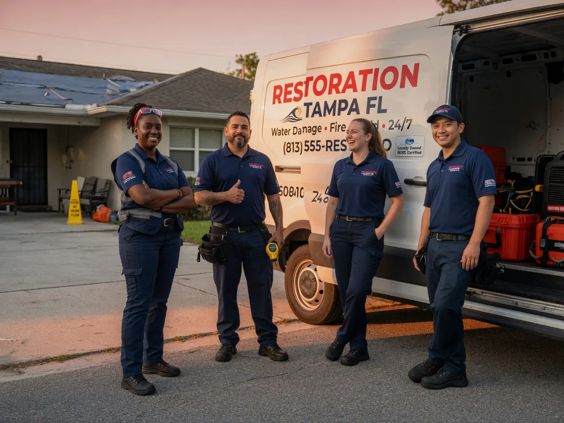 Water Damage Restoration company in Sweeny, TX